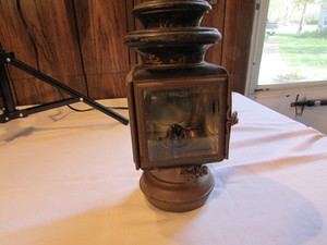 lot 137 image: Vintage Ford Kerosene Head Light