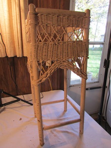 lot 151 image: Wicker Plant Stand