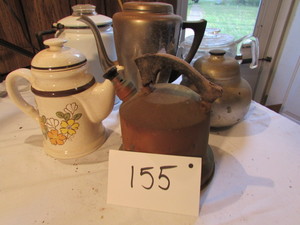 lot 155 image: TeaCoffee Pots