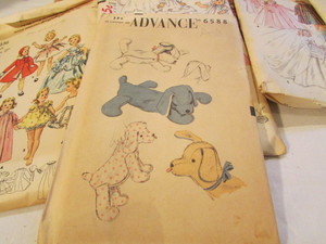 lot 161 image: Doll Clothing Patterns