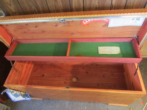 lot 179 image: Cedar Hope Chest