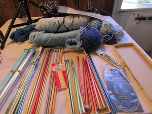 lot 188 image: Knitting Supplies