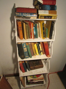 lot 206 image: Book Shelf with Books