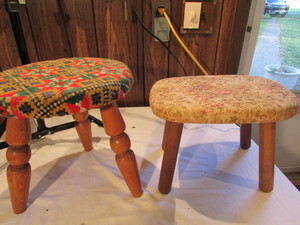 lot 220 image: Sewing Foot Stools
