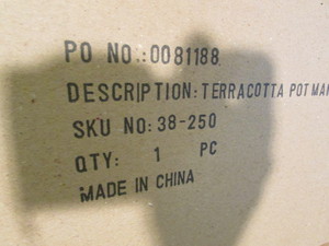 lot 284 image: Terracotta Man
