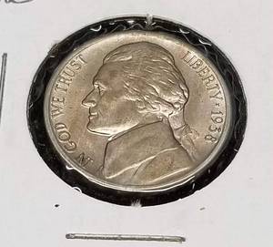 1938-D JEFFERSON NICKEL UNC