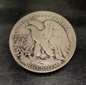 1923-S WALKING LIBERTY HALF DOLLAR
