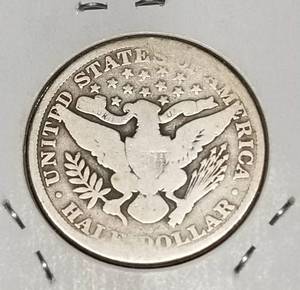 1902 BARBER HALF DOLLAR