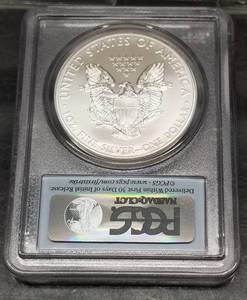 2012-S AMERICAN SILVER EAGLE 1 TROY OZ .999 FINE SILVER MS70 PCGS FIRST STRIKE