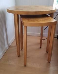 lot 37 image: Baker Furniture Nesting Table
