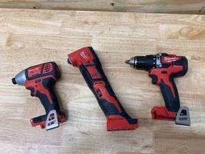 MILWAUKEE M18-  14 Hex Impact Driver, Multi-Tool and 12 Hammer DrillDriver (Tool Only)