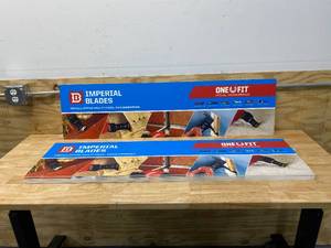 IMPERIAL BLADES- Lot of 11 Signage Boards