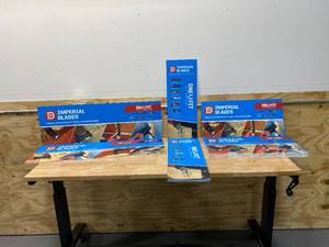 IMPERIAL BLADES- Lot of 44 Signage Boards (3 different sizes)