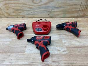 MILWAUKEE Lot of 4 M12 Tools (please see description for details)