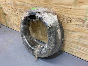 CONTINENTAL Lot of 2- Material Hose, SBR, 150 psi, 50 ft, 1 12 in, Black