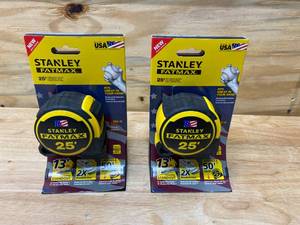 STANLEY Lot of 2-  FATMAX 25 ft. Tape Measures