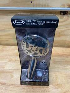 Jacuzzi Theraspin Chrome 6-Spray Handheld Shower 2.5-GPM (9.5-LPM)