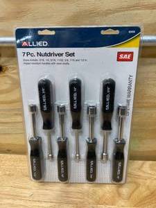 ALLIED 85059 7 PC. NUTDRIVER SET, SAE 316 - 12