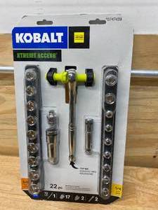 KOBALT Xtreme Access 22-Piece Set Drive Set