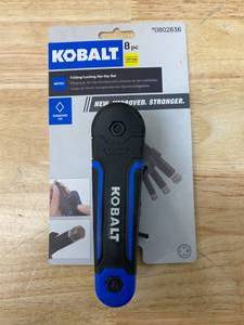 KOBALT KBLT 8-PCFLDLCK HEXKEY ST SAE (Blue)