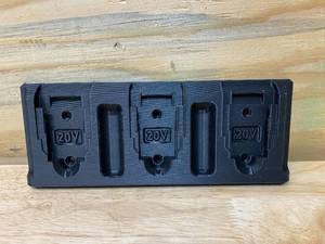 20v Battery Holder (black)