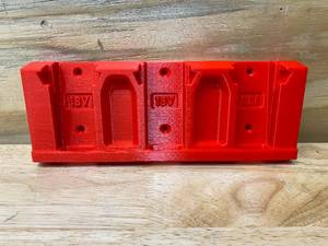18v Battery Holder (Red)