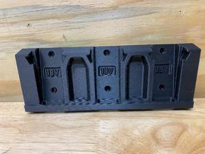 18v Battery Holder (Black)