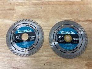 MAKITA 4-12 in. Turbo Rim Diamond Blade (2-Pack)