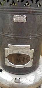 lot 81 image: Antique Perfection Smokeless Oil Heater 140-C