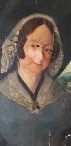 lot 20 image: 19th Century Oil Painting on Canvas of a Woman