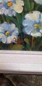 lot 67 image: Garden Column Oil on Canvas Art