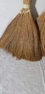 lot 99 image: Swedish Handmade Hearth Straw Brooms, pair