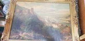 lot 90 image: Antique Landscape of Florence