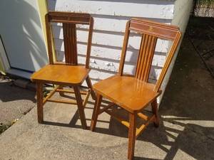 lot 79 image: Adorable Antique Accent Chairs
