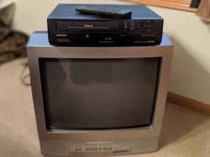 Vintage TV and VCR