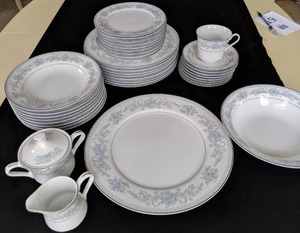 Partial Set of Mikasa Fine China Dresden Rose L9009
