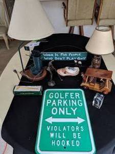 Golf Lamps and other Golf Knickknacks
