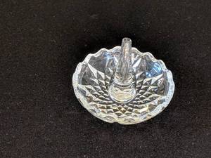 Vintage Fostoria Glass Ring Holder