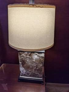 lot 11 image: Granite Base Table Lamp