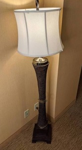 lot 25 image: Impressive Floor Lamp