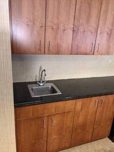 lot 46 image: Excellent Sink, Counter, and Cupboards