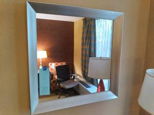 lot 731 image: Beautiful Silver Mirror