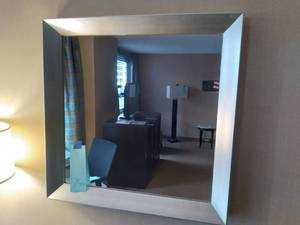 lot 756 image: Beautiful Silver Mirror