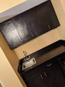 lot 3 image: Upper and Lower Cabinets with Sink