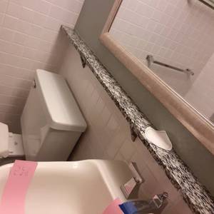 lot 528 image: Bathroom Marble Ledge