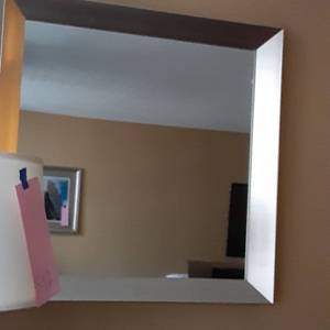 lot 593 image: Beautiful Silver Mirror