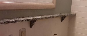 lot 620 image: Bathroom Marble Ledge
