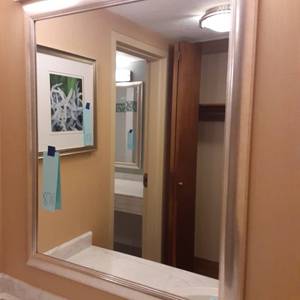 lot 876 image: Beautiful Large Mirror