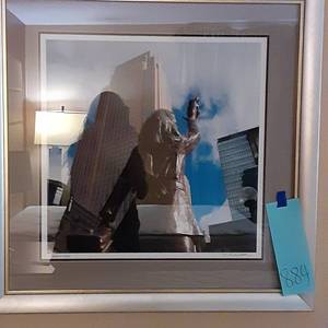 lot 884 image: Marys Toss Local Matted and Framed Wall Art