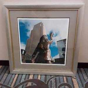 lot 964 image: Marys Toss Framed Wall Art